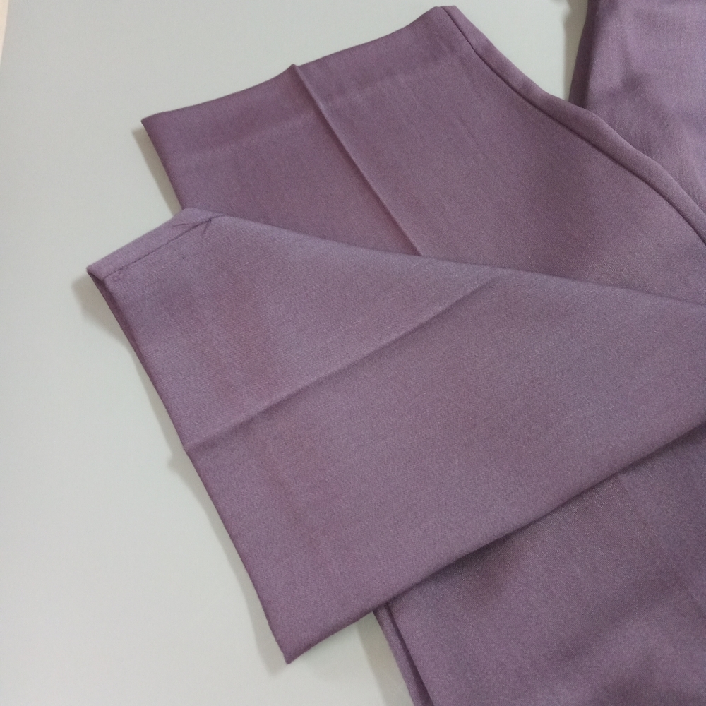 Elegant Purple Women's Trousers - Picture 6 of 11